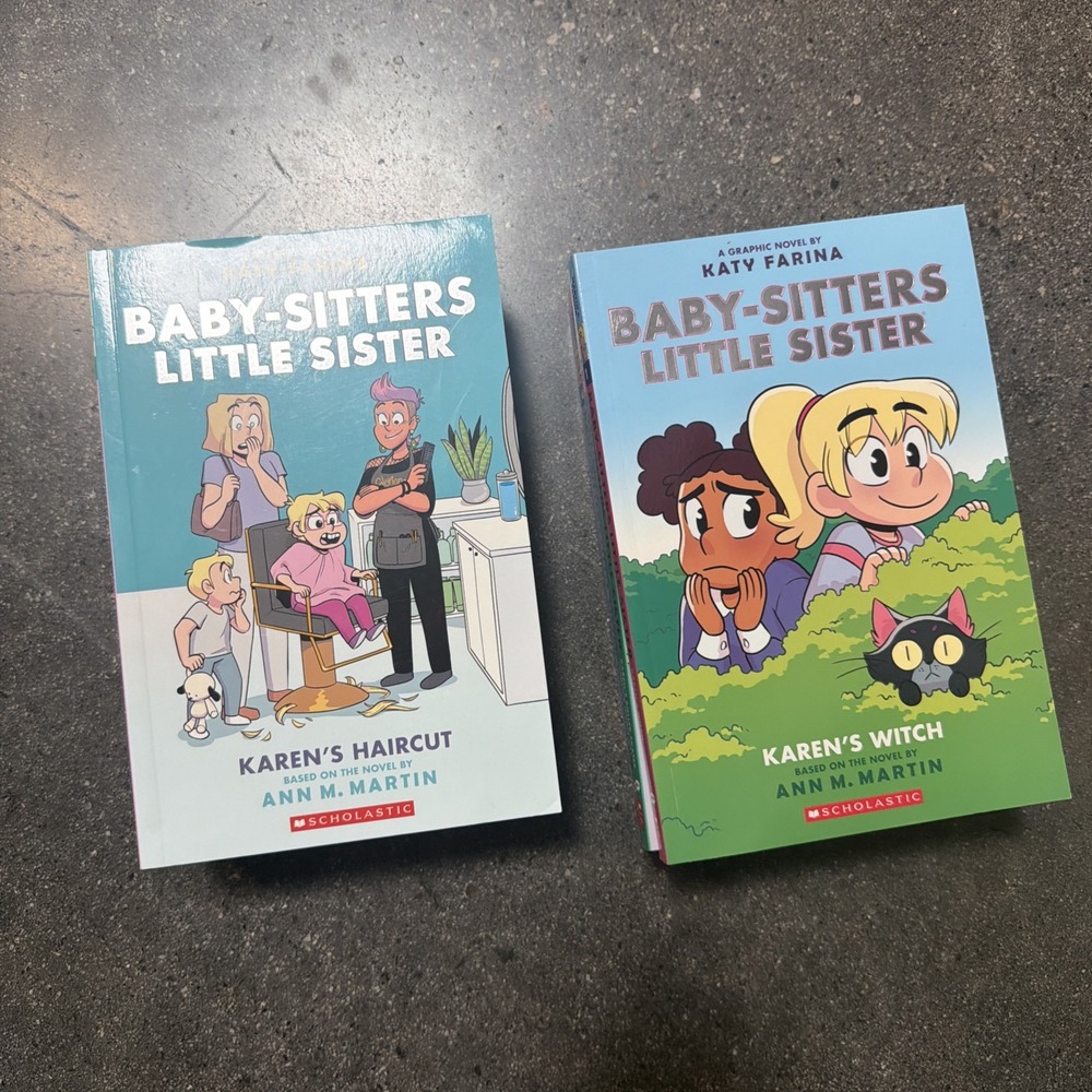 Baby-Sitters Little Sister 1-12 Graphic Novels Series Set Graphix Paperback
